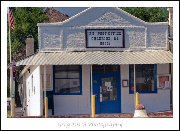 Chloride Post Office, the oldest continously operated post office in the state of Arizona.