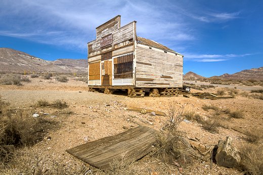 Rhyolite Nevada, Ghost Town