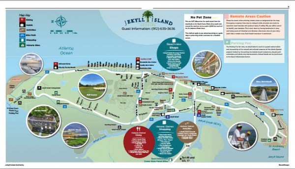 Jekyll Island Map