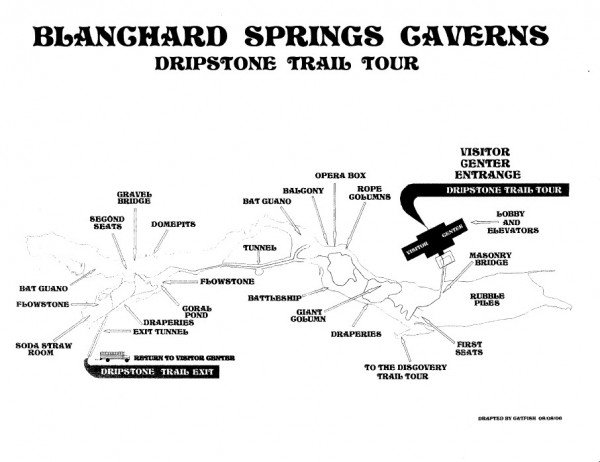 Dripstone Trail Map