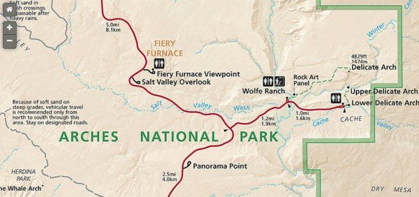 Fiery Furnace Map