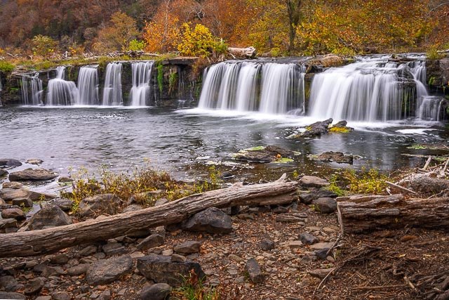 Sandstone Falls – New River Gorge National Park